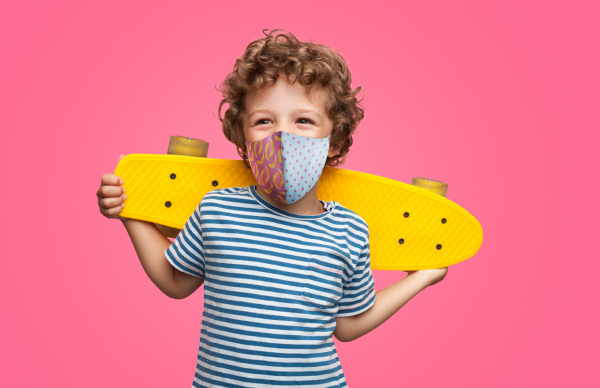CreaMask Adjust Kids prateľné rúško 5