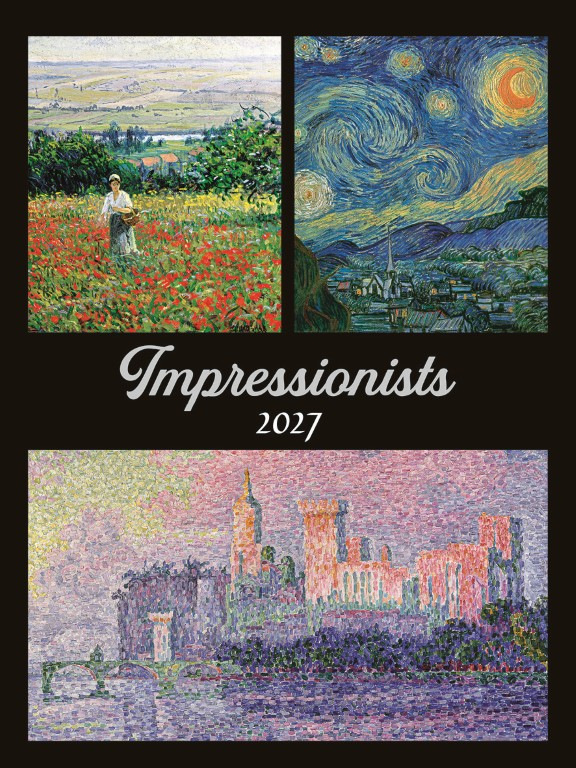 Nástenný kalendár Impressionists 2027 1