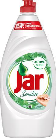 Čistiaci prostriedok na umývanie riadu, 900 ml, JAR "Sensitive" Tea tree&Mint 1