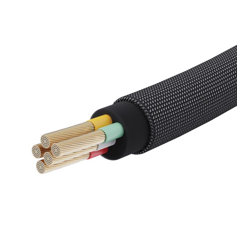 Magnetický kábel Urban Vitamin Stockton 65W z rec. TPE/PET čierna 6