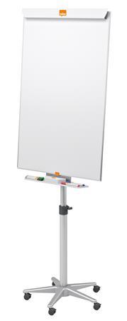 Flipchartová tabuľa, mobilná, magnetický povrch, NOBO "Essential", biela 2