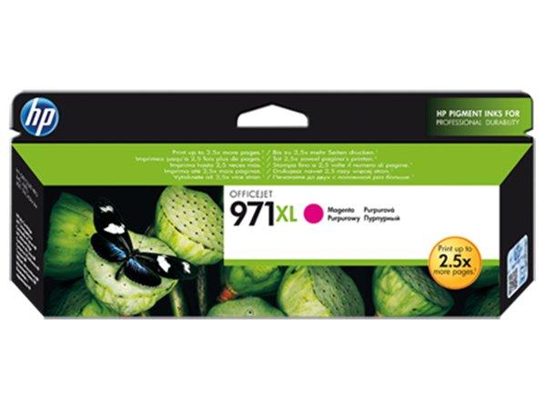 CN627AE Náplň pre OfficeJet Pro X 451, 476, 551, 576, tlačiarne, HP 971xl magenta, 6,6k 1
