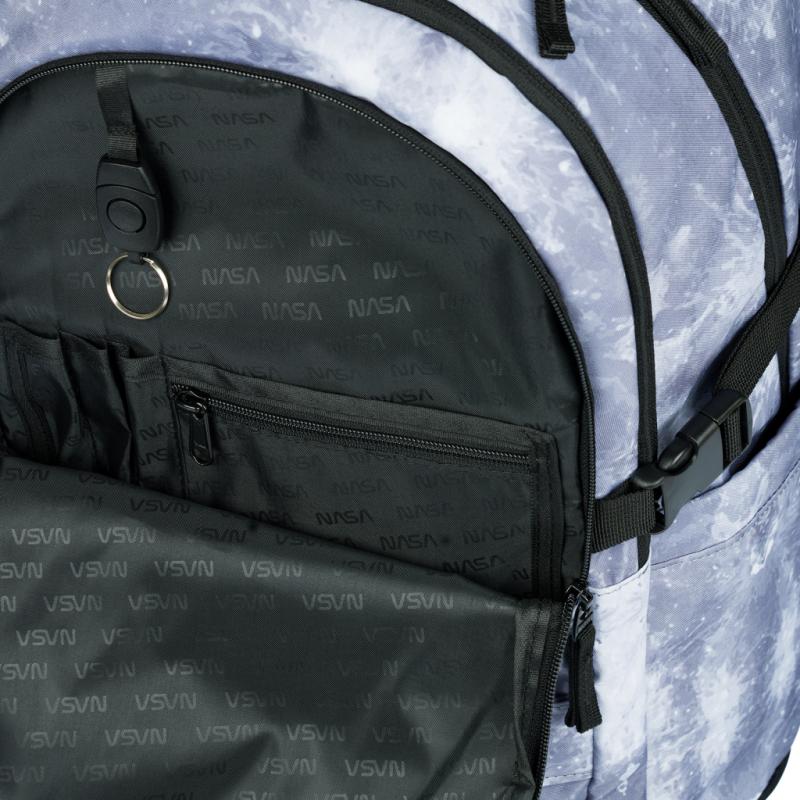 BAAGL Školský batoh Skate NASA Grey 8