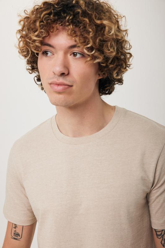 Tričko IQONIQ Brett z recykl. bavlny light heather brown XL 7