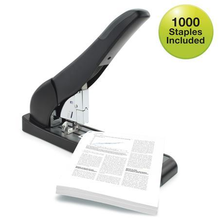 Zošívačka, veľkokapacitná, 210 listov, RAPESCO "ECO HD-210", čierna