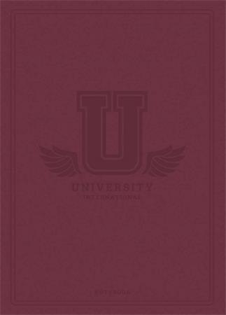 Zošit, A5, štvorčekový, 60 listov, SHKOLYARYK "University International", mix 3