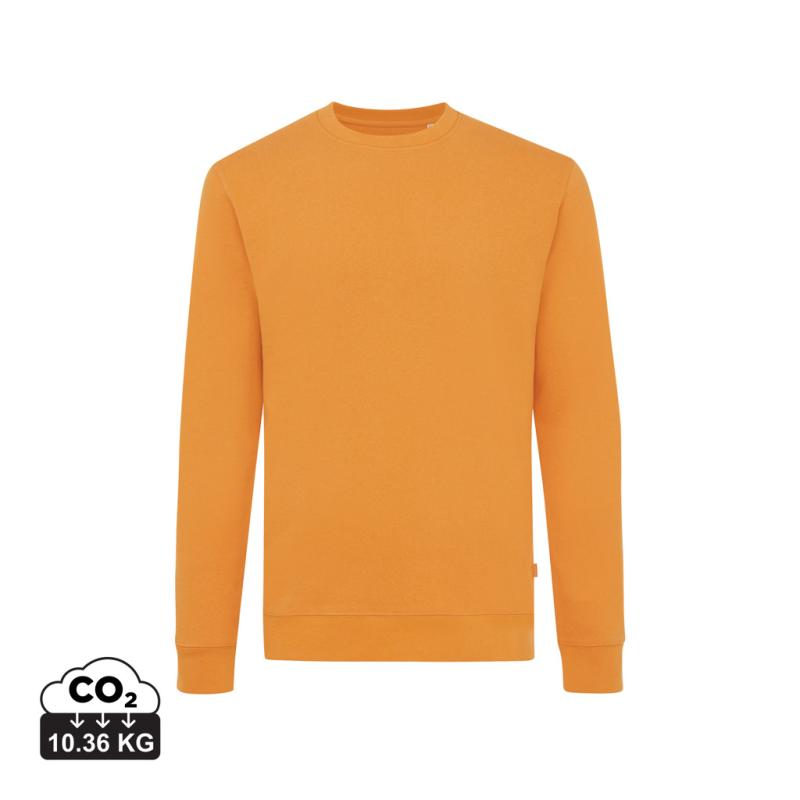 Mikina IQONIQ Zion z recykl. bavlny sundial orange XXXL