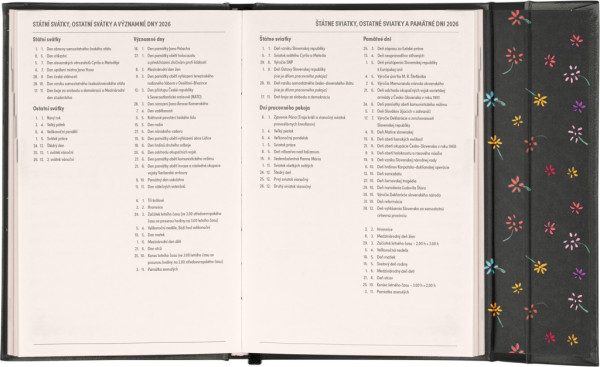 NOTIQUE Týždenný magnetický diár Malý princ 2026, 11 x 16 cm 5