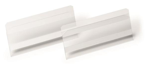 Magnetické vrecko na etikety, 150x67 mm, ležaté, DURABLE, priehľadná