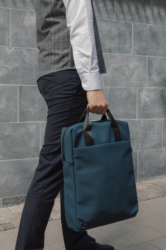 VINGA Baltimore RCS tote batoh námornícka modrá 11