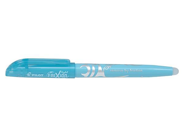 Zvýrazňovač, 1-3,3 mm, zmazateľný, PILOT "Frixion Light Soft", pastelová modrá 1
