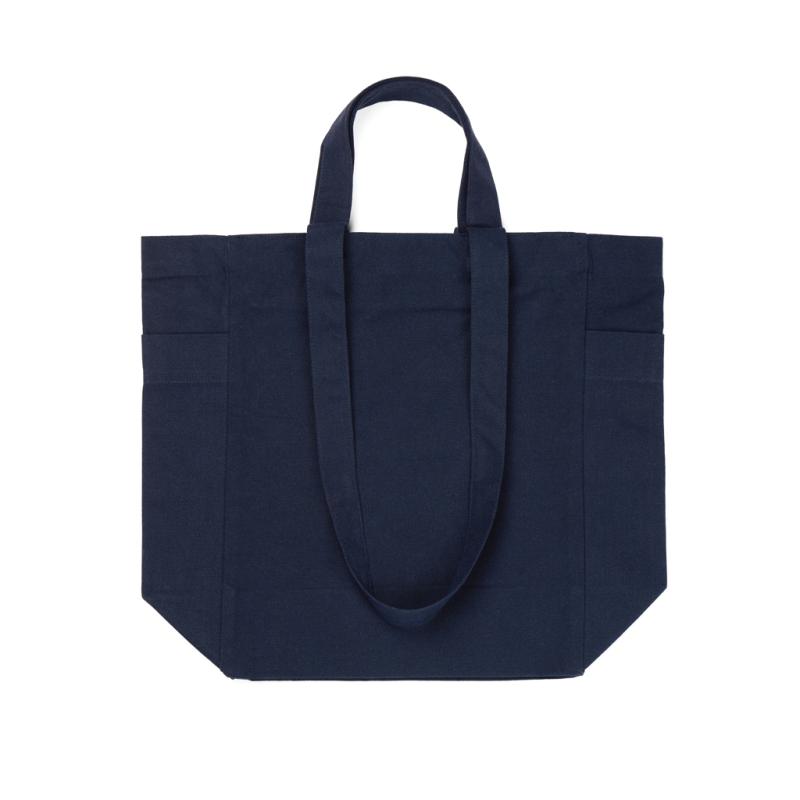 Taška na zips VINGA Hilo z recykl. canvas AWARE™ námornícka modrá 4