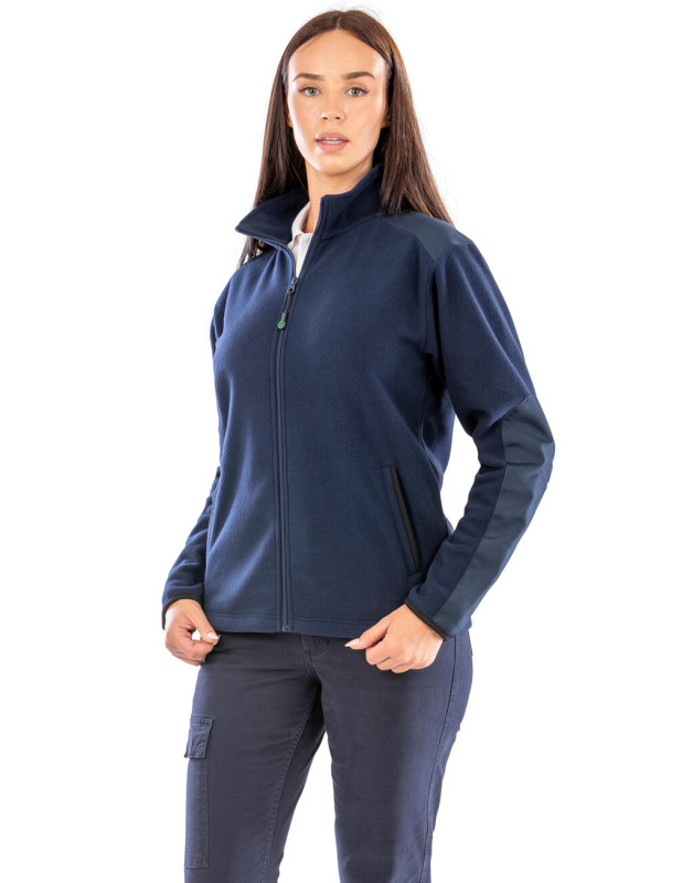 Pracovná mikina z recyklovaného hrubého mikroflísu 10