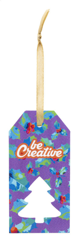 PrinTag Plus vlastná visačka na darček, vianočný stromček