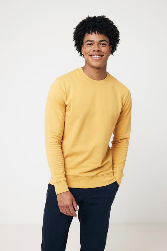 Mikina IQONIQ Zion z recykl. bavlny ochre yellow XXXL 6