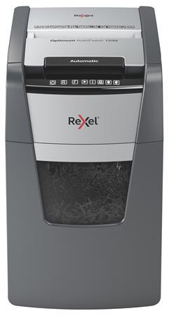 Skartovací stroj, mikrokonfetti, 130 listov, REXEL, "Optimum AutoFeed+ 130M" 1