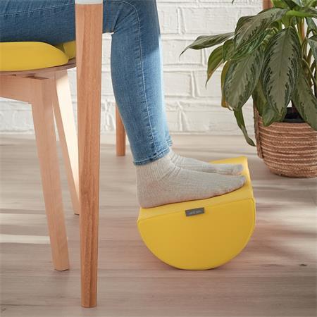Opierka pod nohy, LEITZ "Ergo Cosy", teplá žltá 4