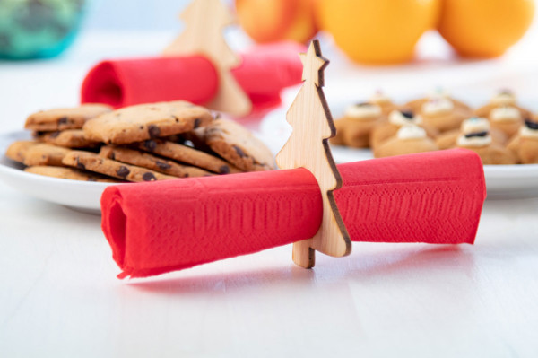 Julmiddag sada krúžkov na obrúsky 2