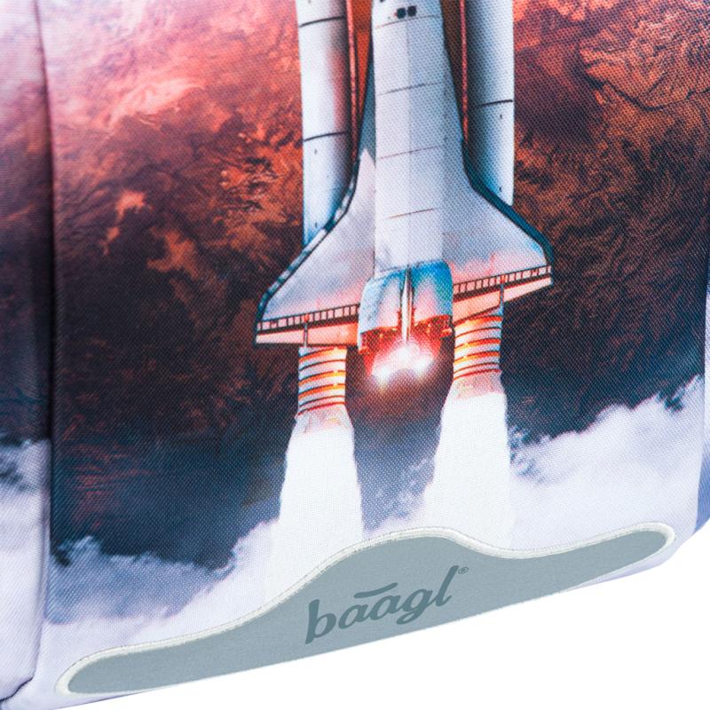 BAAGL Školská aktovka Shelly Space Shuttle 7