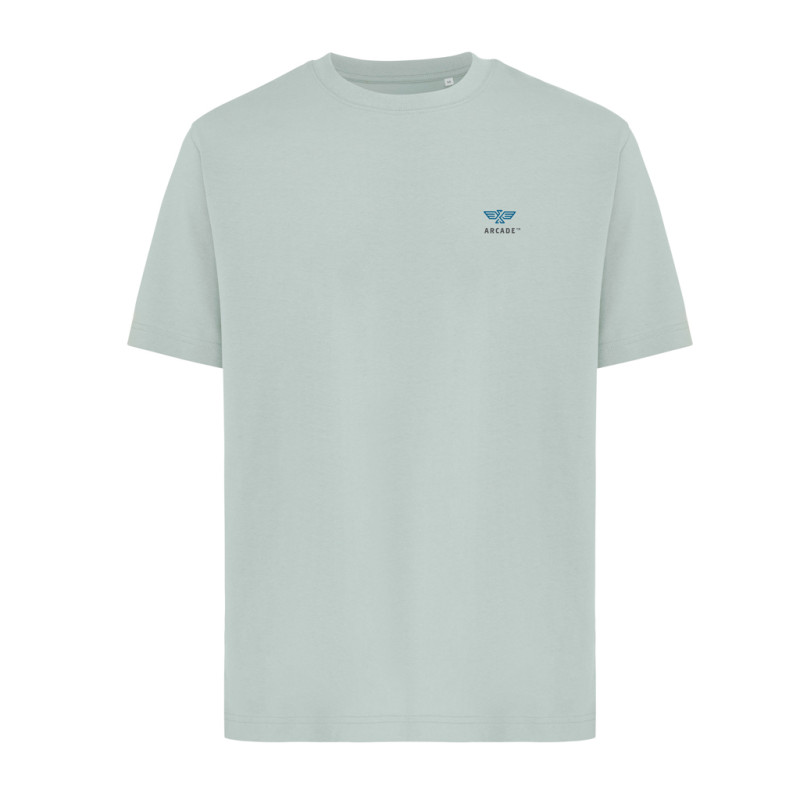 IQONIQ Nikko tričko z hrubej recyklovanej bavlny Iceberg green XS 3