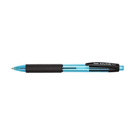 Guľôčkové pero, 0,35 mm, stláčací mechanizmus, PENTEL "Kachiri BK457", modrá 1