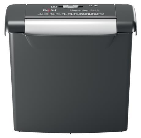 Skartovací stroj, pásiky, 6 listov, REXEL, "Momentum S206" 1