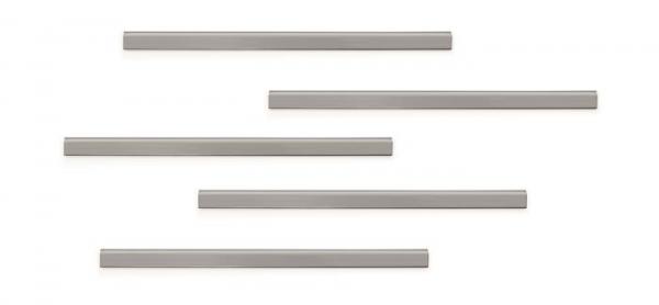 Lišta, A4, samolepiaca zadná strana, magnetická, DURABLE "DURAFIX® RAIL", strieborná 1
