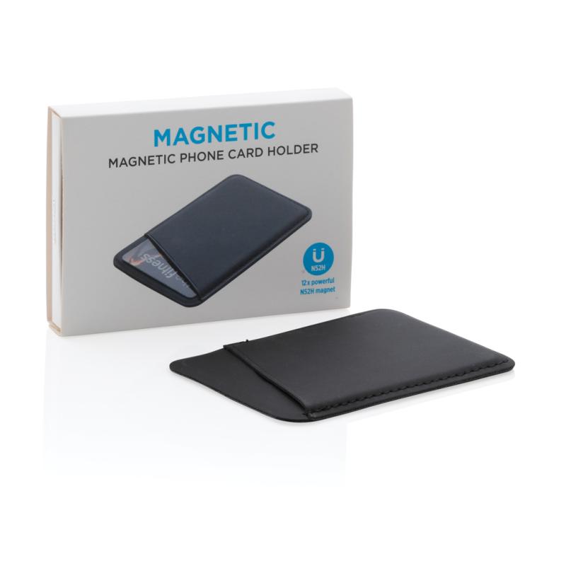 Magnetický držiak na karty na telefón čierna 12