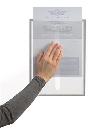 Informačné vrecko, statické, A4, DURABLE 2