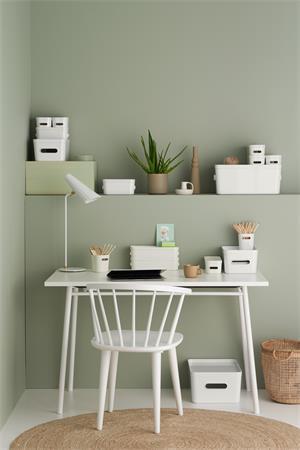 Úložný box, plastový, 0,6 l, SMARTSTORE "Compact Mini", biely 2