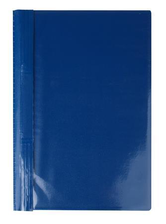 Rýchloviazač, tvrdý zadný obal, PVC, A4, VICTORIA, modrý
