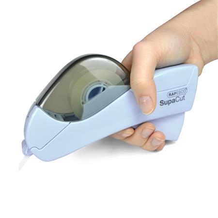 RAPESCO Dispenzor na lepiacu pásku, Rapesco „SupaCut”, svetlomodrý
