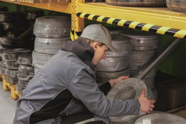 Ochranný profil na rohy, DURABLE "C25R", žltá-čierna 4