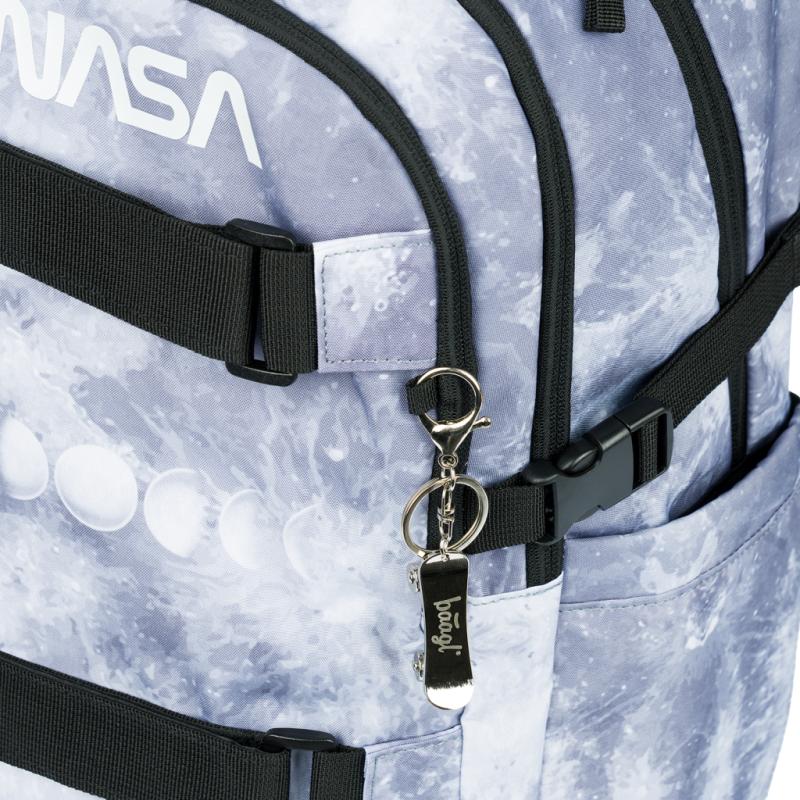 BAAGL Školský batoh Skate NASA Grey 9