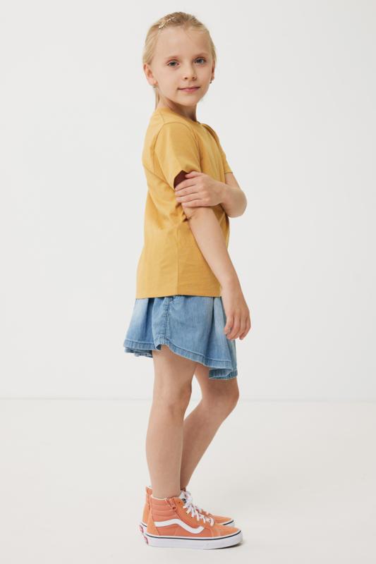 Detské tričko IQONIQ Koli z recykl. bavlny ochre yellow 9-10r (135-140cm) 16