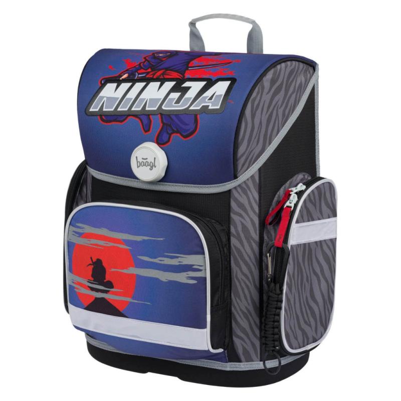 BAAGL SET 3 Ergo Ninja: aktovka, penál, sáček 2