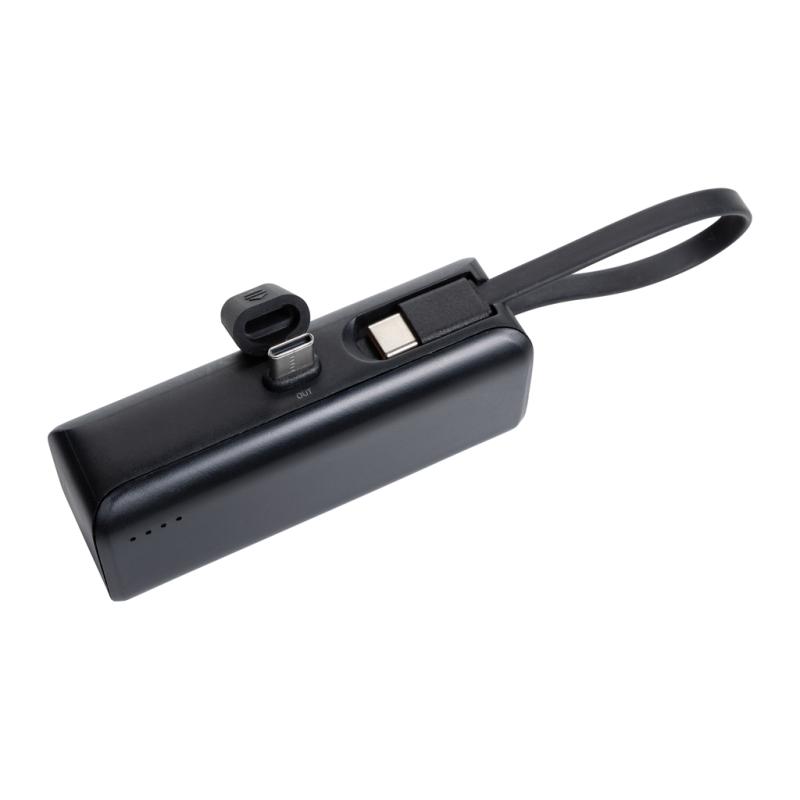 Powerbanka 3000mAh s USB C Powerlink z RCS recykl. plastu čierna 6