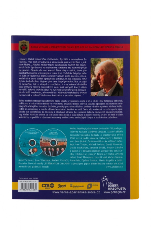 Václav Mašek: Věrné sparťanské srdce, kniha 1