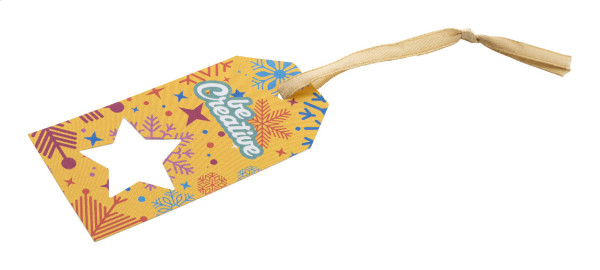 PrinTag Plus vlastná darčeková visačka, hviezda 2