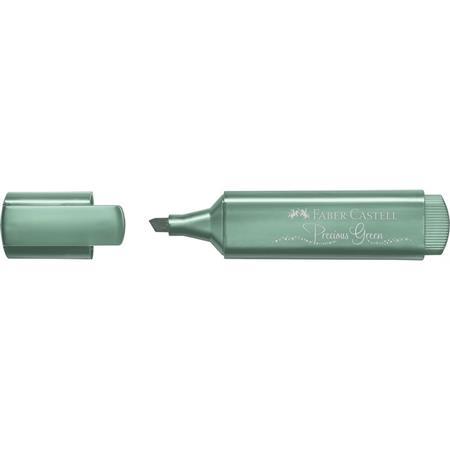 Zvýrazňovač, 1-5 mm, FABER-CASTELL "1546", kovová zelená 1