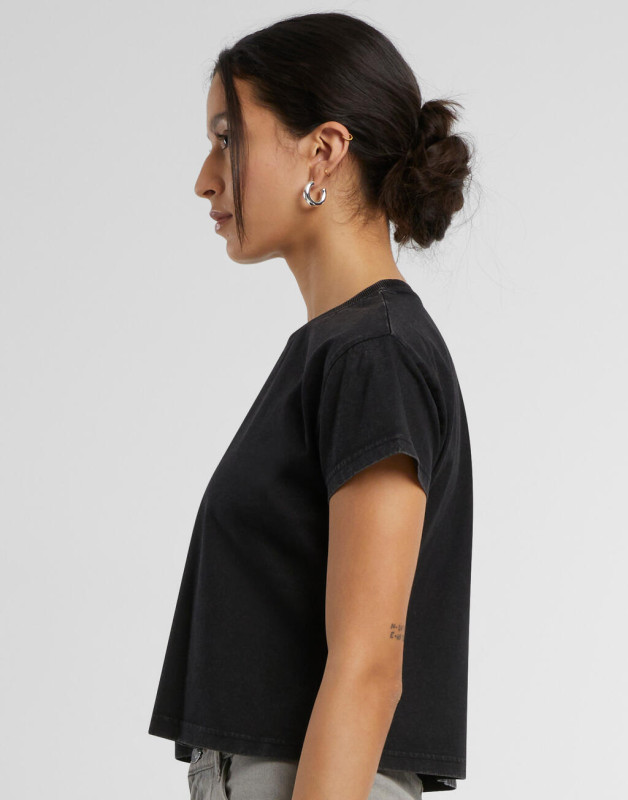 Ladies Vintage Cropped Tee 3