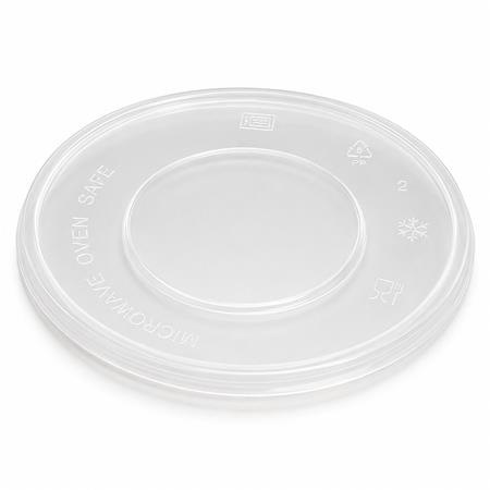 . Veko k plastovým tanierom na polievku, 50 ks, 500-750 ml, prírodné 1
