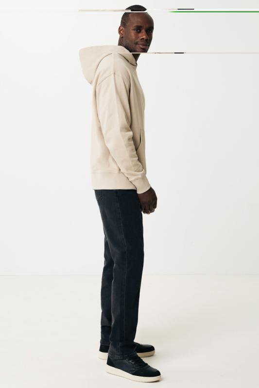Mikina s kapucňou IQONIQ Yoho relaxed fit z recykl. bavlny desert XXL 11
