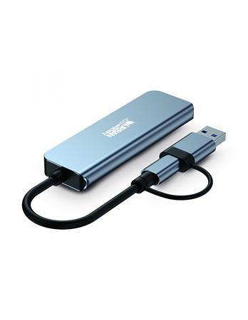 USB HUB, 4xUSB-A 3.2, URBAN FACTORY "Minee" 3