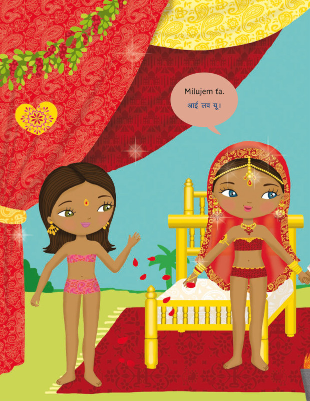 ŠATY PRE AŠNU ─ Kniha samolepiek 7