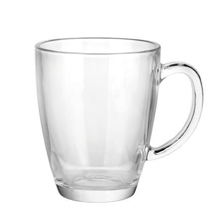 . Sklenený hrnček, 6-kusová sada, 360 ml "TeaTime"