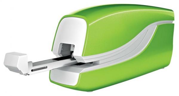 Zošívačka, elektrická, No.10, 10 listov, LEITZ "Wow", zelená 4