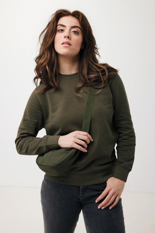 Ľahká mikina IQONIQ Etosha z recykl. bavlny khaki XL 9