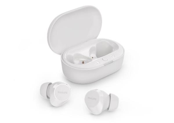 Slúchadlá, TWS bezdrôtové, Bluetooth 5.3, PHILIPS "TAT1209", biele 1