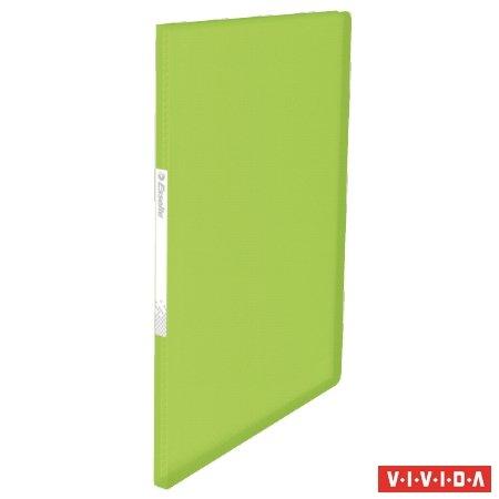 Prezentačná doska, 20 záložiek, A4, ESSELTE "Vivida", zelená 1